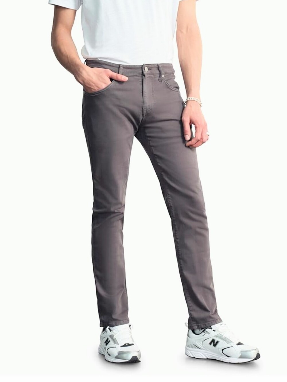 GDW General Denim Works  Ride Slim Stretch Jeans Gray Men 28x30